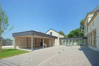 Meix-devant-Virton, Réaffectation de l’ancienne mairie/école en maison multiservice à Gérouville